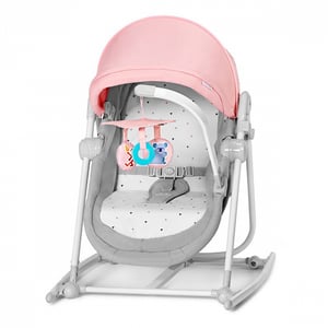 Kinderkraft Unimo Up Baby Bouncer, Gray, Pink