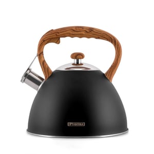Promis TMC12 3-liter Kettle, Black, Stainless Steel