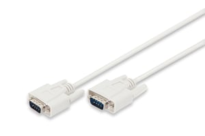 Digitus Datenübertragungskabel, D-Sub9/M – D-Sub9/M