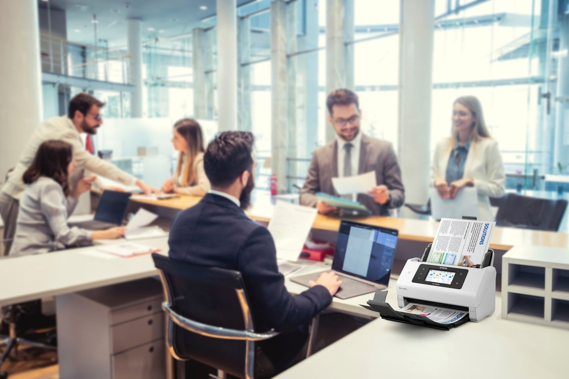 фото Сканер Epson WorkForce DS-800WN (B11B275401)