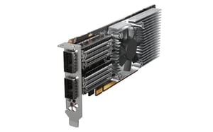 QNAP QXG-100G2SF-E810 karta sieciowa Wewnętrzny Włókno 100000 Mbit/s