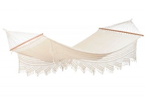 AMAZONAS AZ-1062100 Hammock 3-Person Hanging Hammock Cotton White