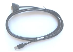 Motorola CBL-58926-04 Parallelkabel, schwarz, 1,8 m, USB Typ A – DB-9