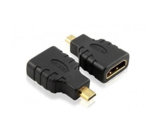 Techly IADAP-HDMI-MD Adapter für Micro-HDMI-D-Kabel, schwarz