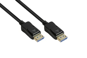 Alcasa DP20-030 kabel DisplayPort 3 m Czarny