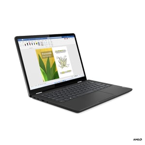 Lenovo 13w Yoga Gen 2 AMD Ryzen™ 5 7530U Hybryda (2w1) 33,8 cm (13.3") Ekran dotykowy WUXGA 16 GB DDR4-SDRAM 512 GB SSD Wi-Fi 6 (802.11ax) Windows 11 Pro Niemiecki Czarny