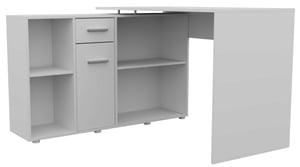 Topeshop BIURKO DIEGOS BIA KP biurko komputerowe Biały