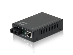 LevelOne GVT-2001 1000 Mbit/s 850 nm Multifunction Network Converter, Black