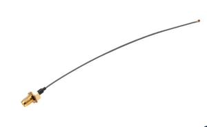 Akasa A-ATC01-150GR Signal Cable 0.15 m Black, Gold