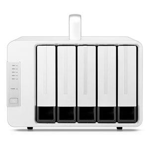 TerraMaster D5 Thunderbolt 3 hårddiskarray 0 TB Desktop Grå