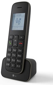 Telekom Sinus 207 Pack DECT-Telefon Name und Identifizierung des Anrufers Schwarz