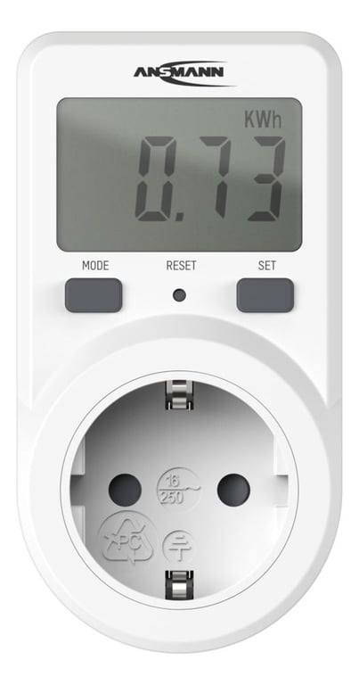 Ansmann Energiekosten Messgerät APM1 Prąd przemienny