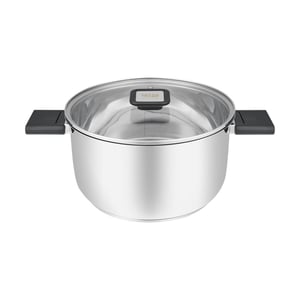 Resto Küchenutensilien Anser 4,4 l rund, schwarz, Edelstahl