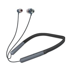 LogiLink BT0049 słuchawki/zestaw słuchawkowy Bezprzewodowy Douszny, Opaska na szyję Połączenia/muzyka Micro-USB Bluetooth Czarny, Szary
