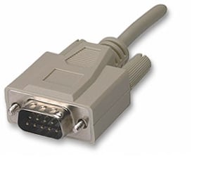 Cable Company Serial Cable DB9F DB9F kabel szeregowy Szary 1,8 m