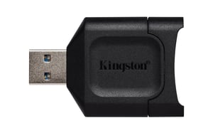 Kingston Technology MobileLite Plus USB 3.2 Gen 1 (3.1 Gen 1) Type-A Card Reader, Black