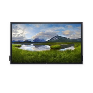 DELL P8624QT Interaktiver Flachbildschirm 2,17 m (85,6") LCD 350 cd/m² 4K Ultra HD Schwarz Touchscreen
