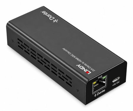 Lindy 70621 konwerter plików audio Czarny