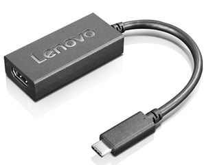 Lenovo USB-C to HDMI 2.0b External Graphics Card, USB-C, Black