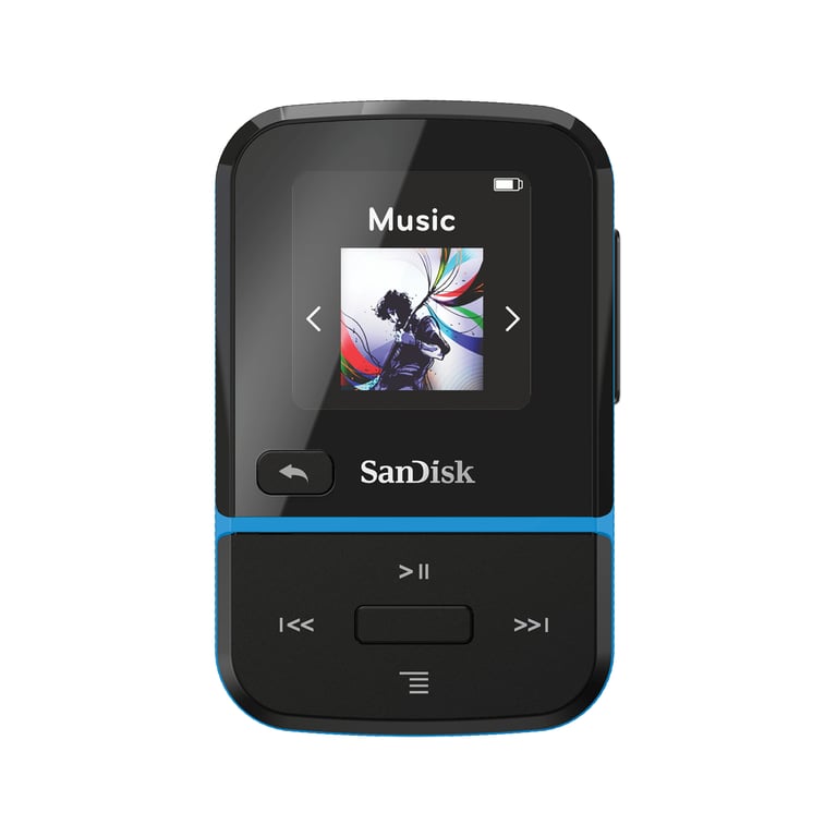 SanDisk Clip Sport Go Odtwarzacz MP3 32 GB Niebieski