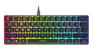 SPEEDLINK SL-670014-BK Wireless RF Gaming Keyboard + USB QWERTY German Black