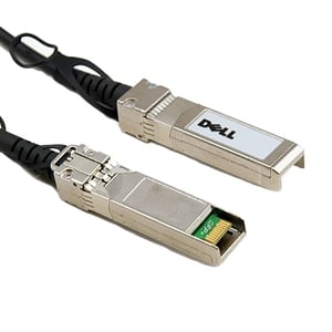 DELL 470-ABPS InfiniBand-/fiberoptisk kabel, 2 m, SFP+, svart