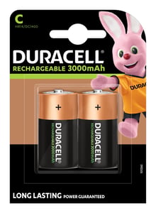 Duracell Ultra C Wiederaufladbare Nickel-Metallhydrid-Batterie (NiMH)