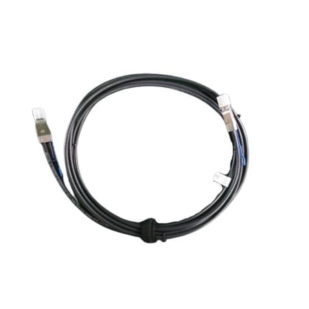 DELL 470-AATP kabel SAS 2 m 12 Gbit/s Czarny, Metaliczny