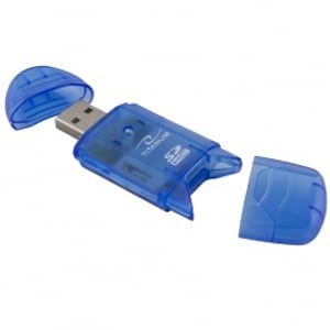 TITANUM TA101B czytnik kart USB 2.0 Niebieski