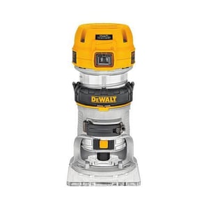 DeWALT D26200-QS Router/Trimmer Black, Stainless Steel, Yellow 27,000 RPM 900 W
