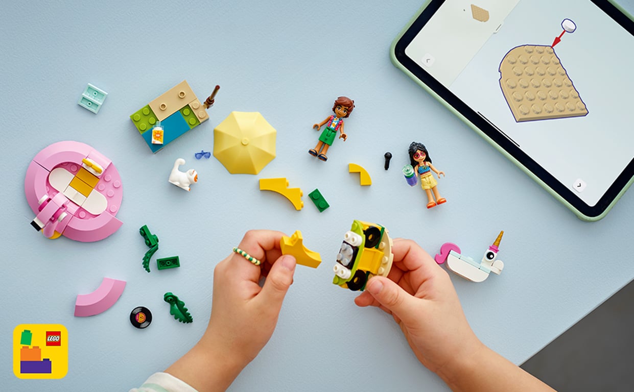 LEGO Friends Impreza na basenie z jednorożcem i flamingiem