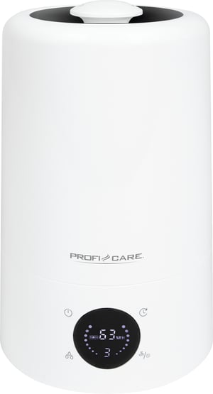 Bomann PC-LB 3077 Ultrasonic Humidifier, 5 L, Black, White, 25 W