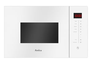 Amica AMMB25E2SGW X-TYPE Mikrowelle Weiß Mikrowelle mit Grill Einbaugerät 25 l 900 W
