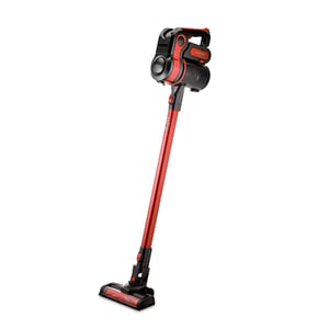 Zelmer ZSVC259V Stick Vacuum/Electric Brush 2-in-1 Upright Vacuum Battery-Powered Wet and Dry Bagless Black, Red