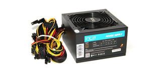 Inca IPS-065PB moduł zasilaczy 650 W 20+4 pin ATX ATX Czarny