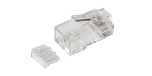 Lanview LVN125418 RJ45-kontakt, genomskinlig