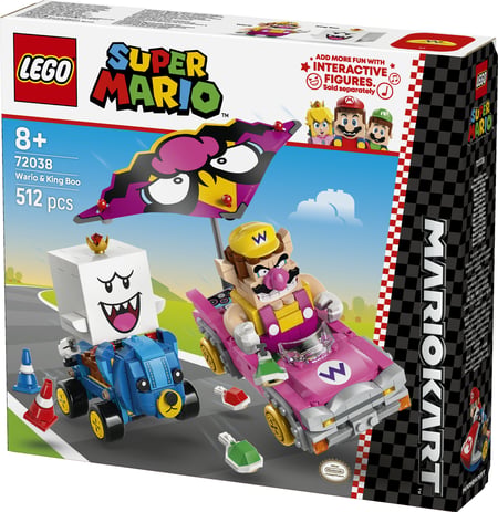 LEGO Super Mario Mario Kart™ — Wario i King Boo