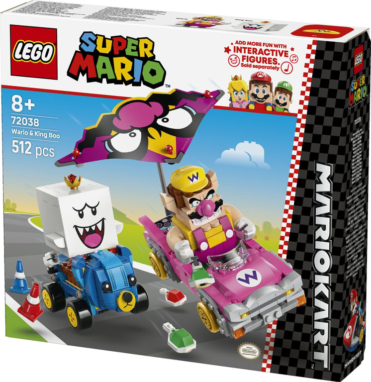 LEGO Super Mario Mario Kart™ — Wario i King Boo