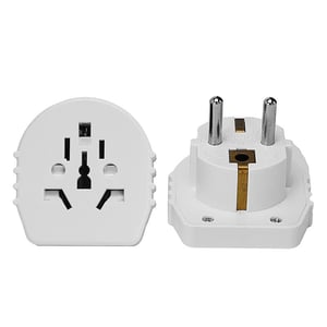 Microconnect PETRAVEL15 Universal Power Plug Adapter, White