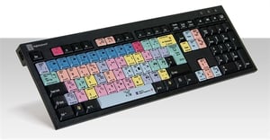 Logickeyboard Adobe Premiere Pro CC klawiatura Biuro USB QWERTY British English Wielobarwny