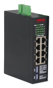 ROLINE 21.13.1134 Managed L2 Gigabit-Ethernet-Netzwerk-Switch (10/100/1000)