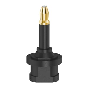 Hama 00205178 ODT Toslink 3.5mm Cable Adapter, Black
