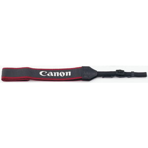 Canon EW-100DGR Trageriemen für Digitalkamera, Schwarz, Rot
