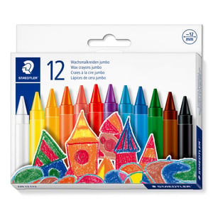 Staedtler 229 12 C12 vaxkritor, 12 st.