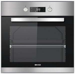 Beko BIM 22302 X Backofen 71 l Schwarz, Edelstahl