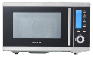 MEDION MD 15501 Black, Stainless Steel Countertop Combination Microwave Oven, 25 L, 900 W
