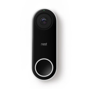 Nest Hello 3 MP Video Doorbell, Black