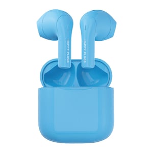 Happy Plugs JOY True Wireless Stereo (TWS) In-Ear Headset for Calls/Music/Sports/Everyday Use Bluetooth Blue
