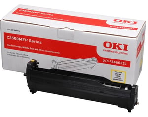 OKI 44844505 tonerkassett, 1 st. Original, gul