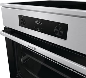 Gorenje GEIT6C60XPG Kuchenka wolnostojąca Prąd elektryczny Płyta indukcyjna strefowa Stal nierdzewna
